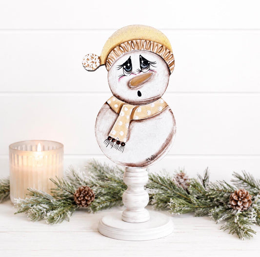 Seasonal & Everyday Toppers:  Snowman