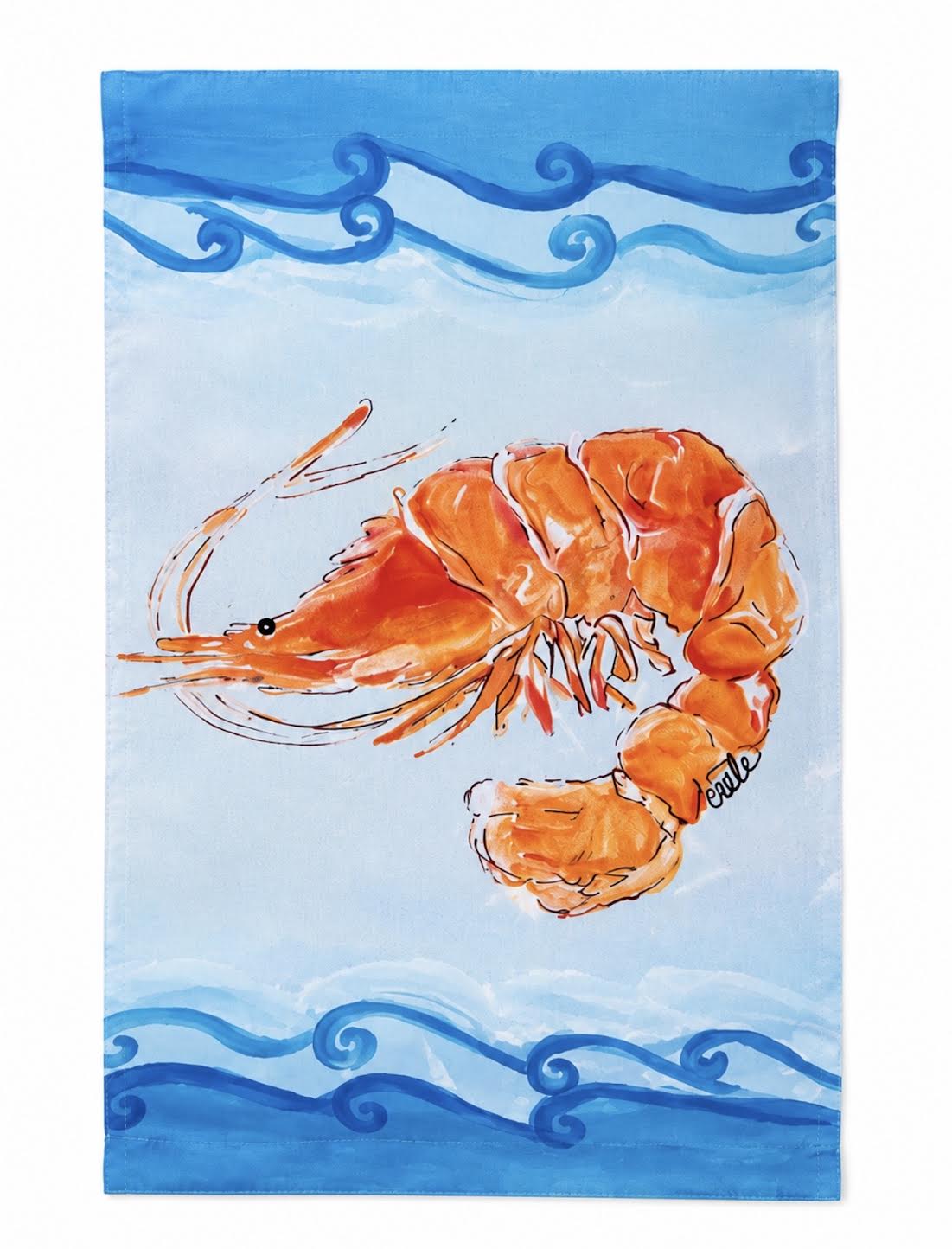 Garden Flag: Shrimp