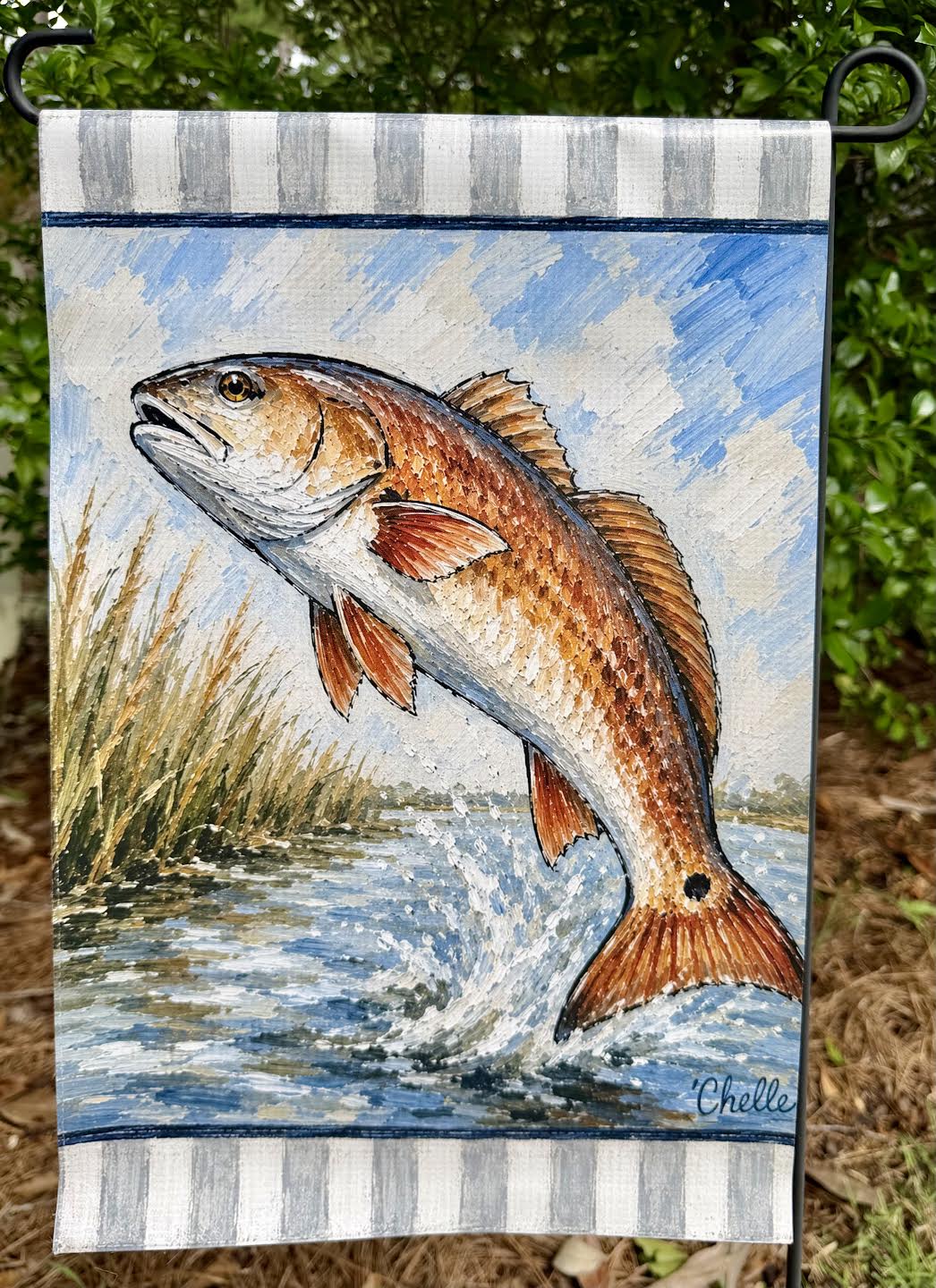 Garden Flag: Redfish