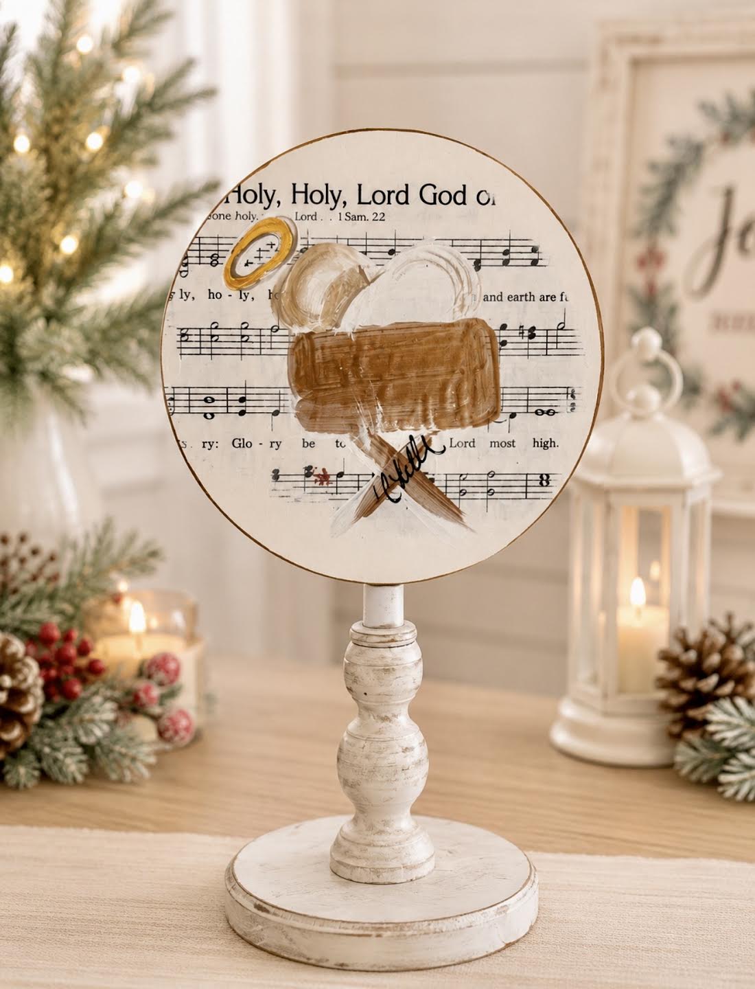 Seasonal & Everyday Topper:  Holy, Holy Baby Jesus
