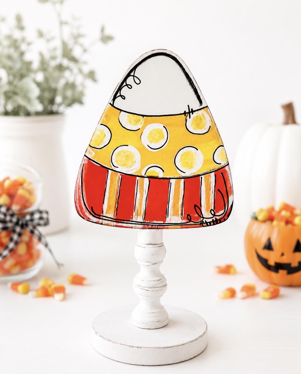 Seasonal & Everyday Toppers: Candy Corn
