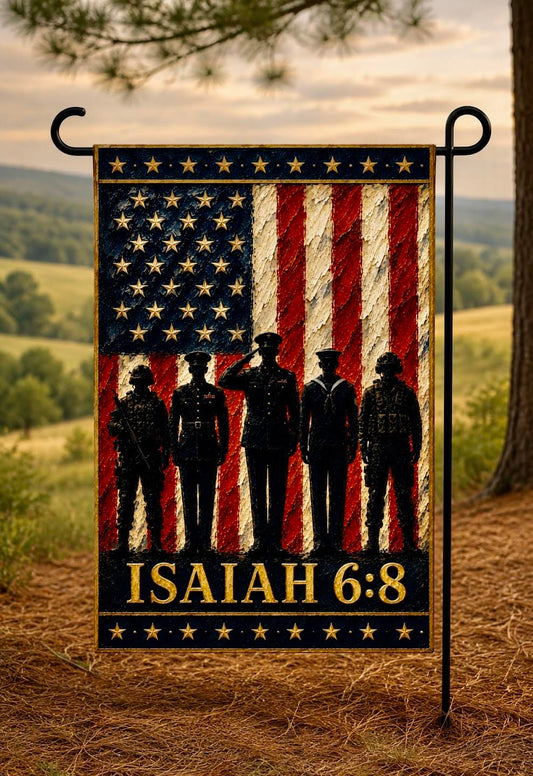 Garden Flag: Veterans
