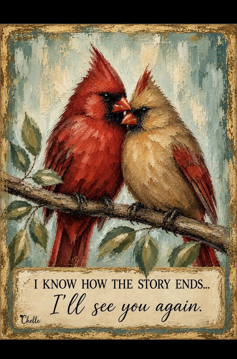 Garden Flag:  Cardinal Memorial