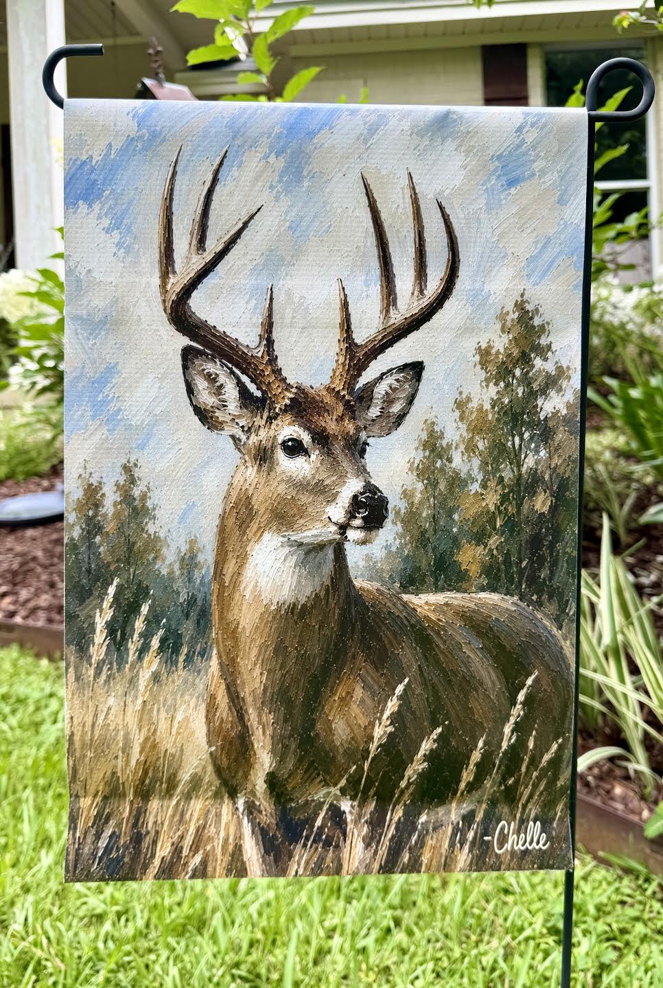 Garden Flag: The Buck