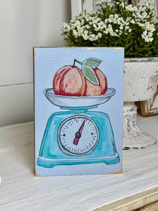 Decorative Blocks: Peaches