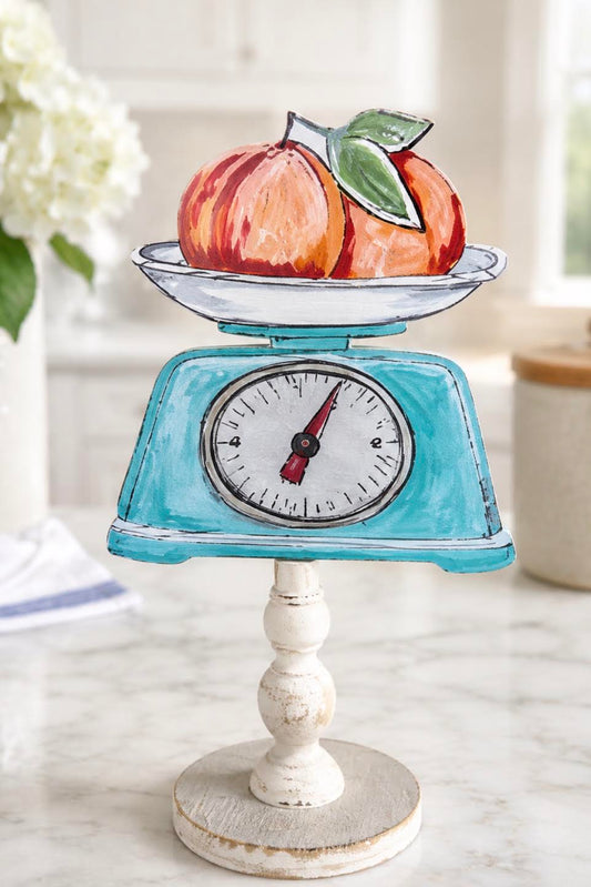 Seasonal & Everyday Topper:  Vintage Peach, Market Scale