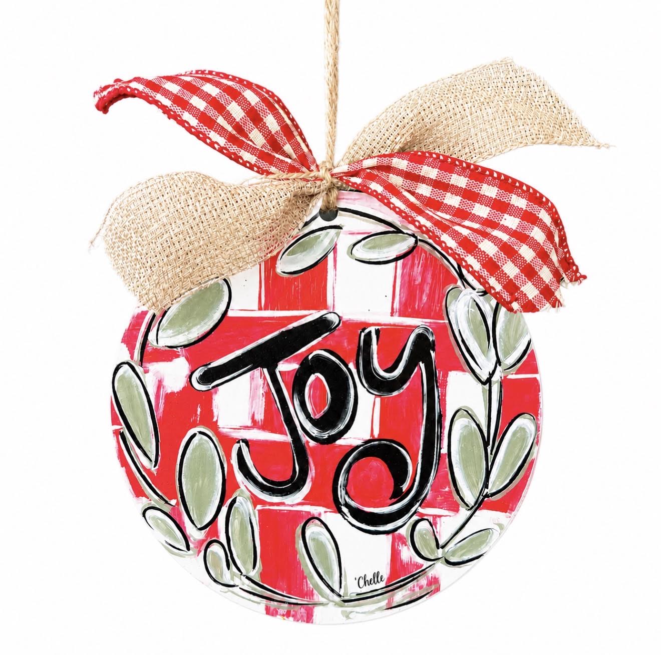 Christmas Ornament; Christmas Joy