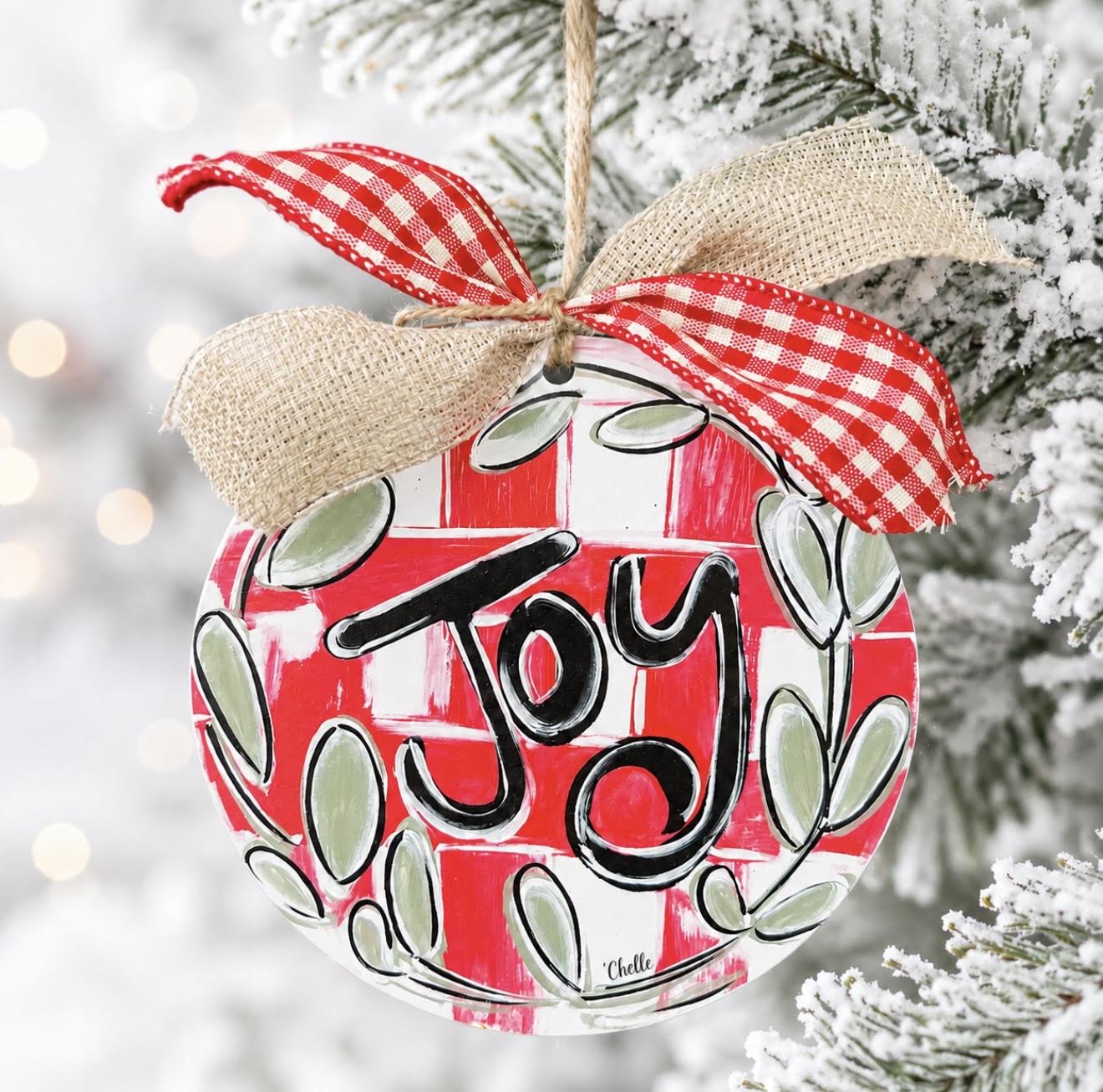 Christmas Ornament; Christmas Joy
