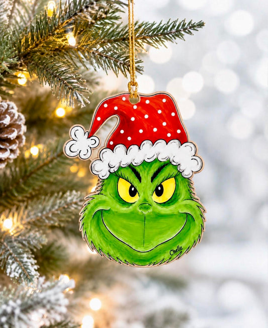 Christmas Ornament: Red Mischief