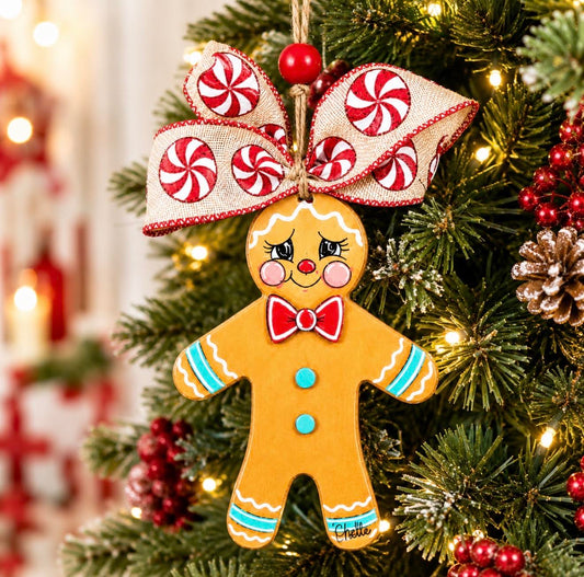 Christmas Ornament: The Gingerbread Man