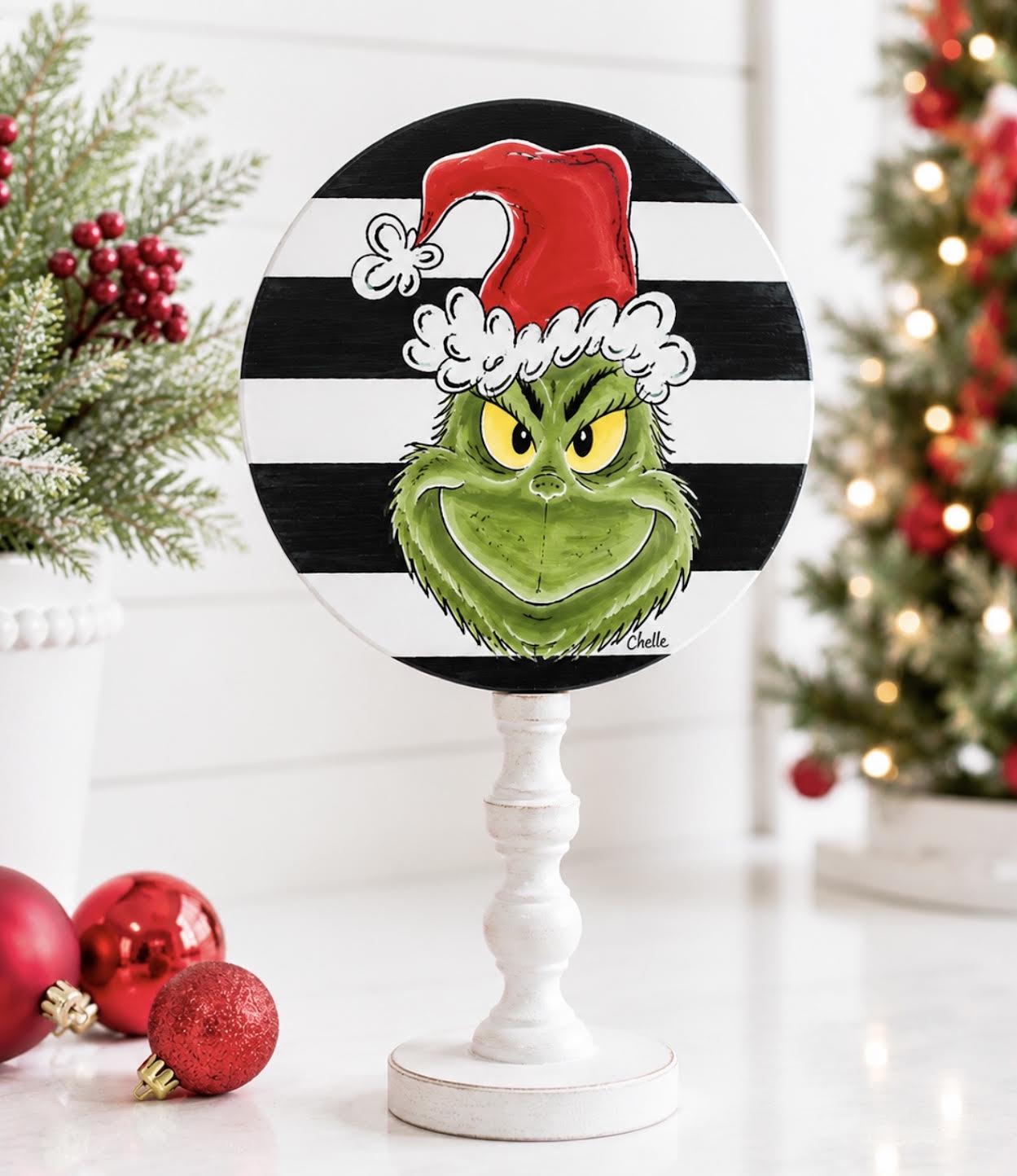 Seasonal & Everyday Toppers: Santa Grinch