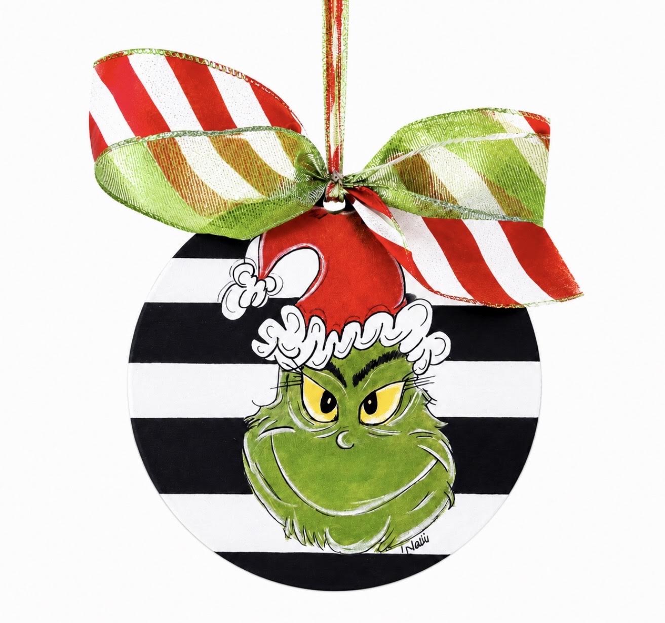 Christmas Ornament; Santa Grinch
