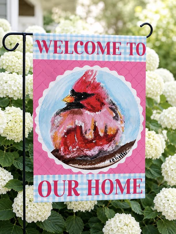 Garden Flag: Everyday Cardinal
