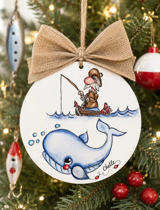 Christmas Ornament: Jack the Fisherman