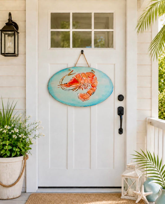 Door Hanger: Shrimp