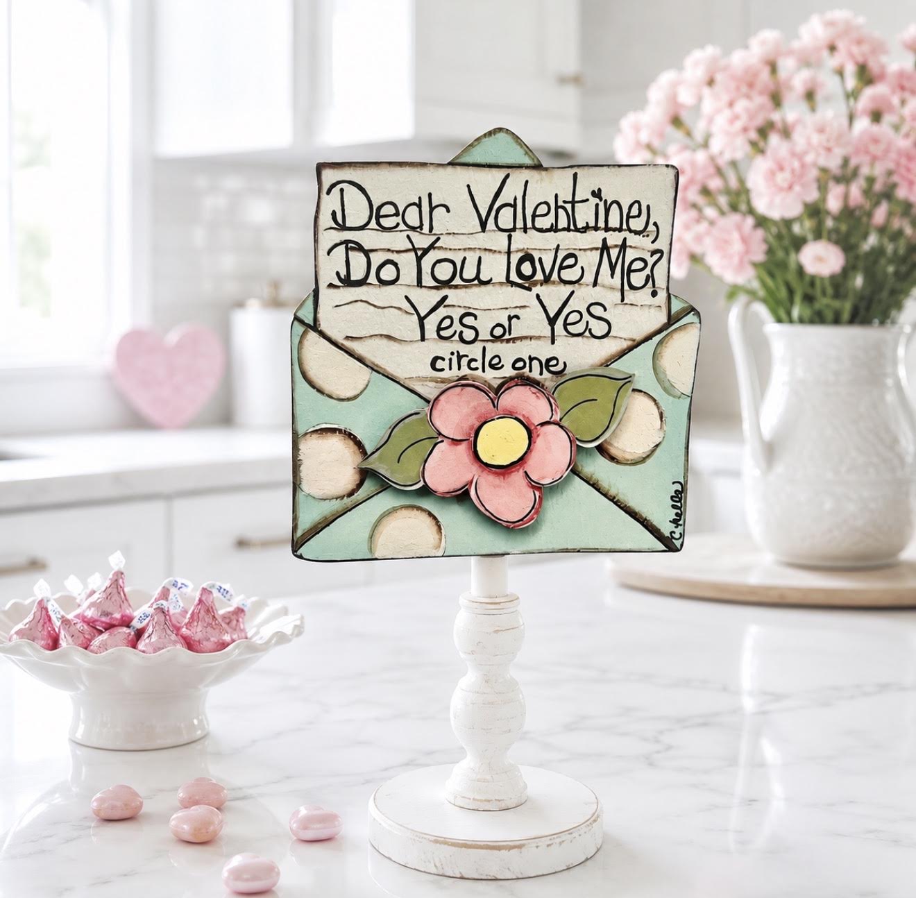 Seasonal & Everyday Topper:  Valentine's Letter