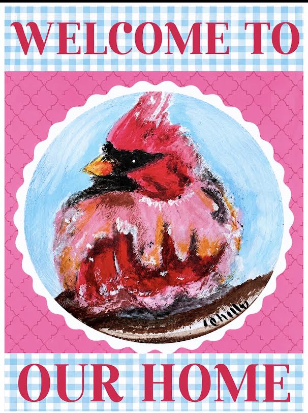 Garden Flag: Everyday Cardinal