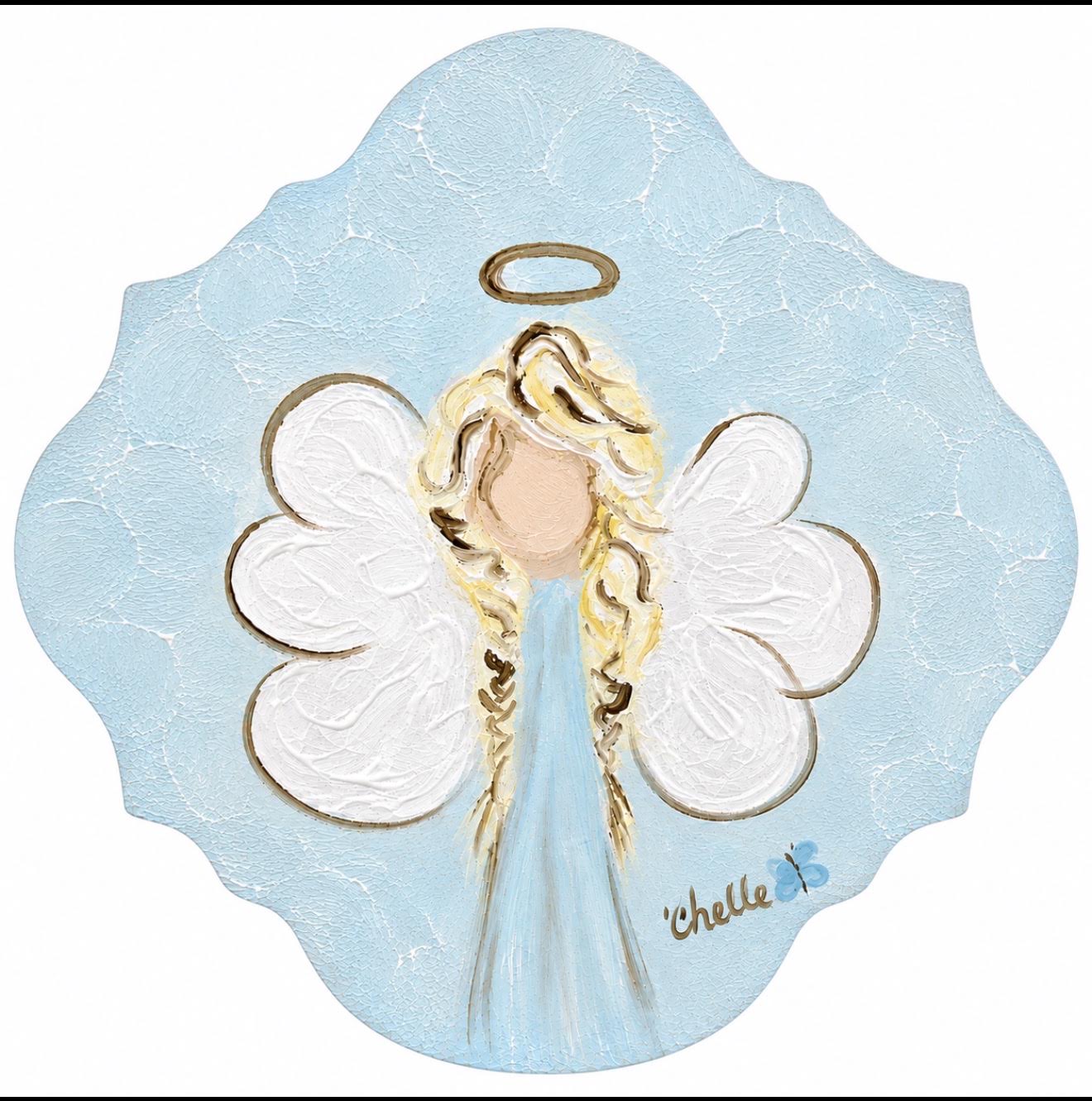 Christmas Ornament: Blonde Angel