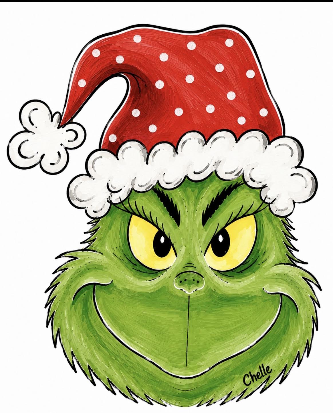 Christmas Ornament: Red Mischief