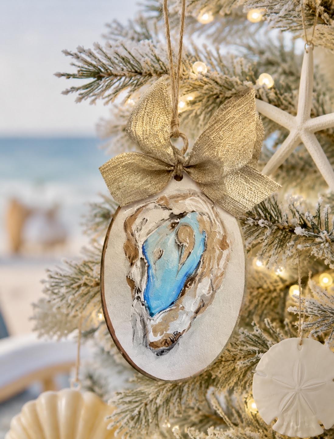Christmas Ornament; Oyster