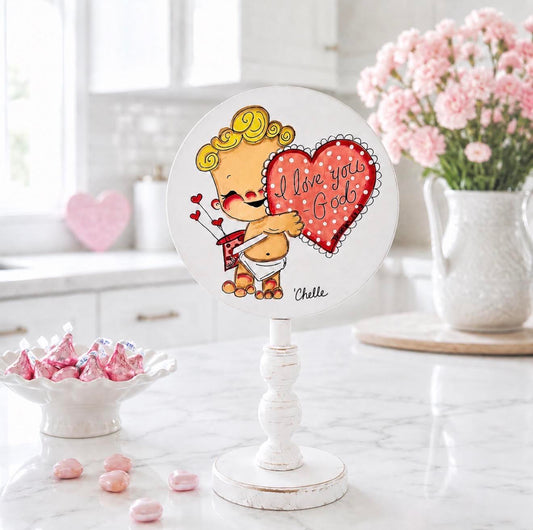 Seasonal & Everyday Toppers: Valentines, I Love God