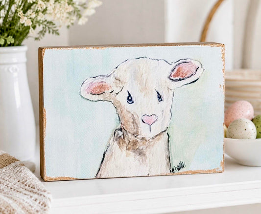Decorative Blocks:  Lamb
