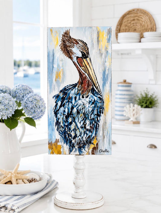 Seasonal & Everyday Toppers:  Rita the Pelican