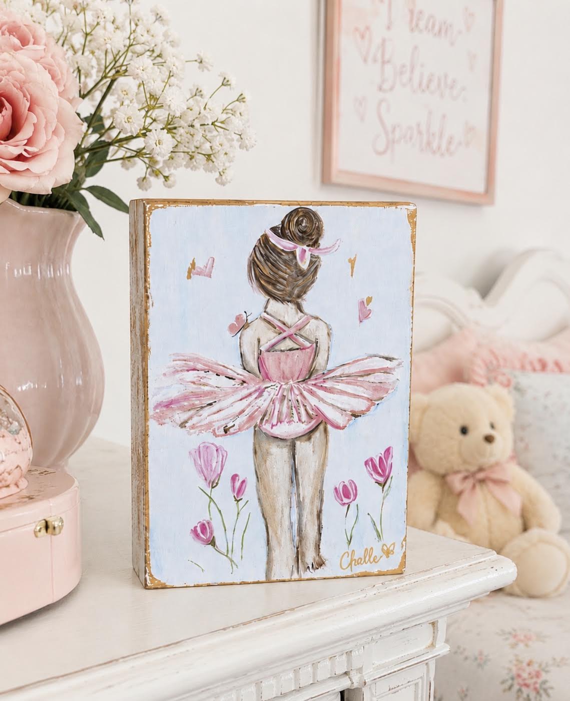 Decorative Blocks: Ballerina
