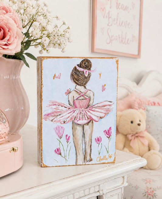 Decorative Blocks: Ballerina