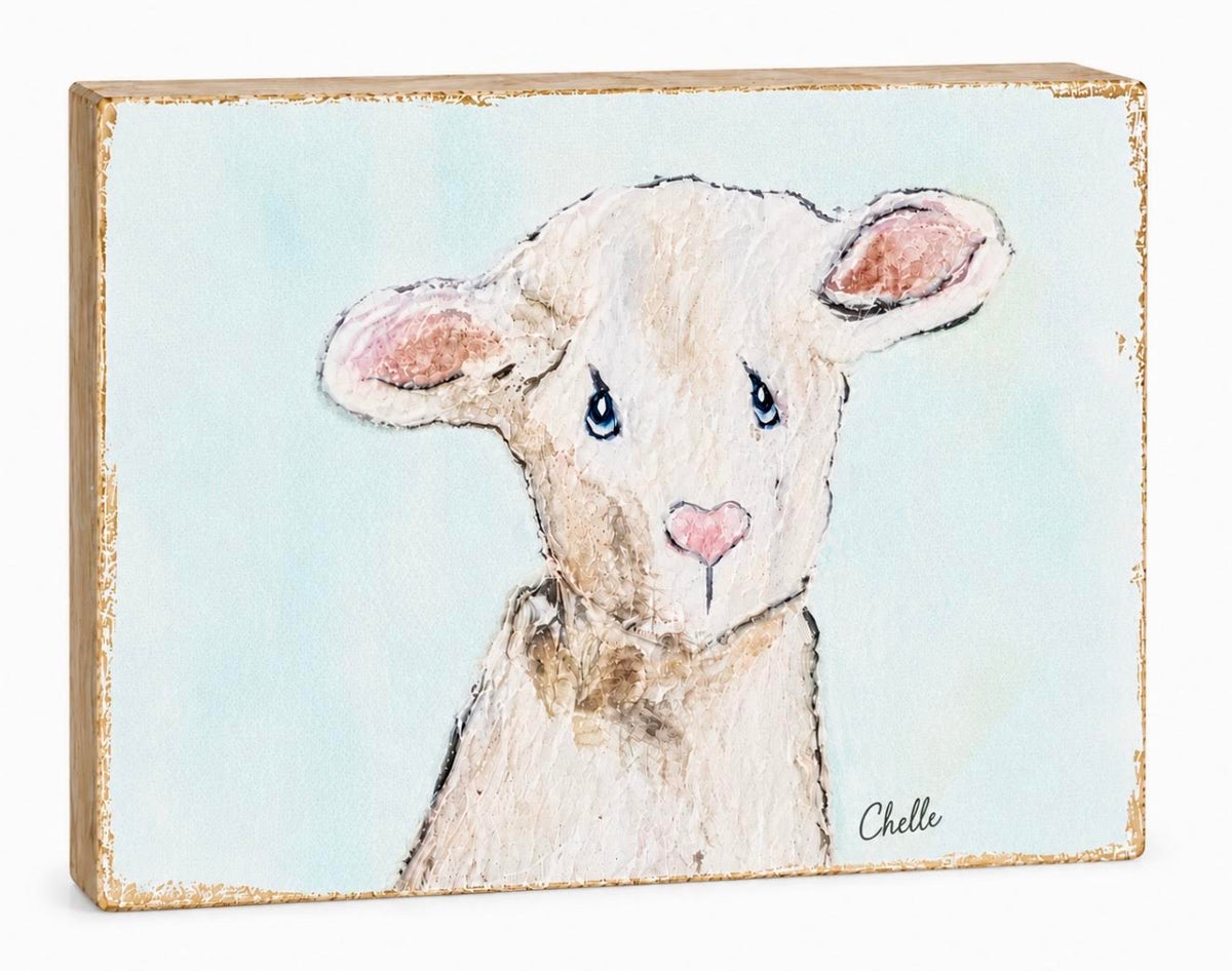 Decorative Blocks:  Lamb