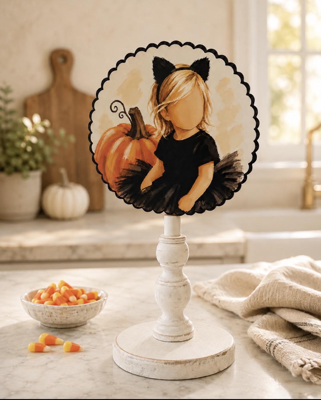 Seasonal & Everyday Topper:  Ella Halloween