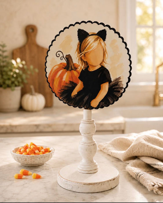 Seasonal & Everyday Topper:  Ella Halloween