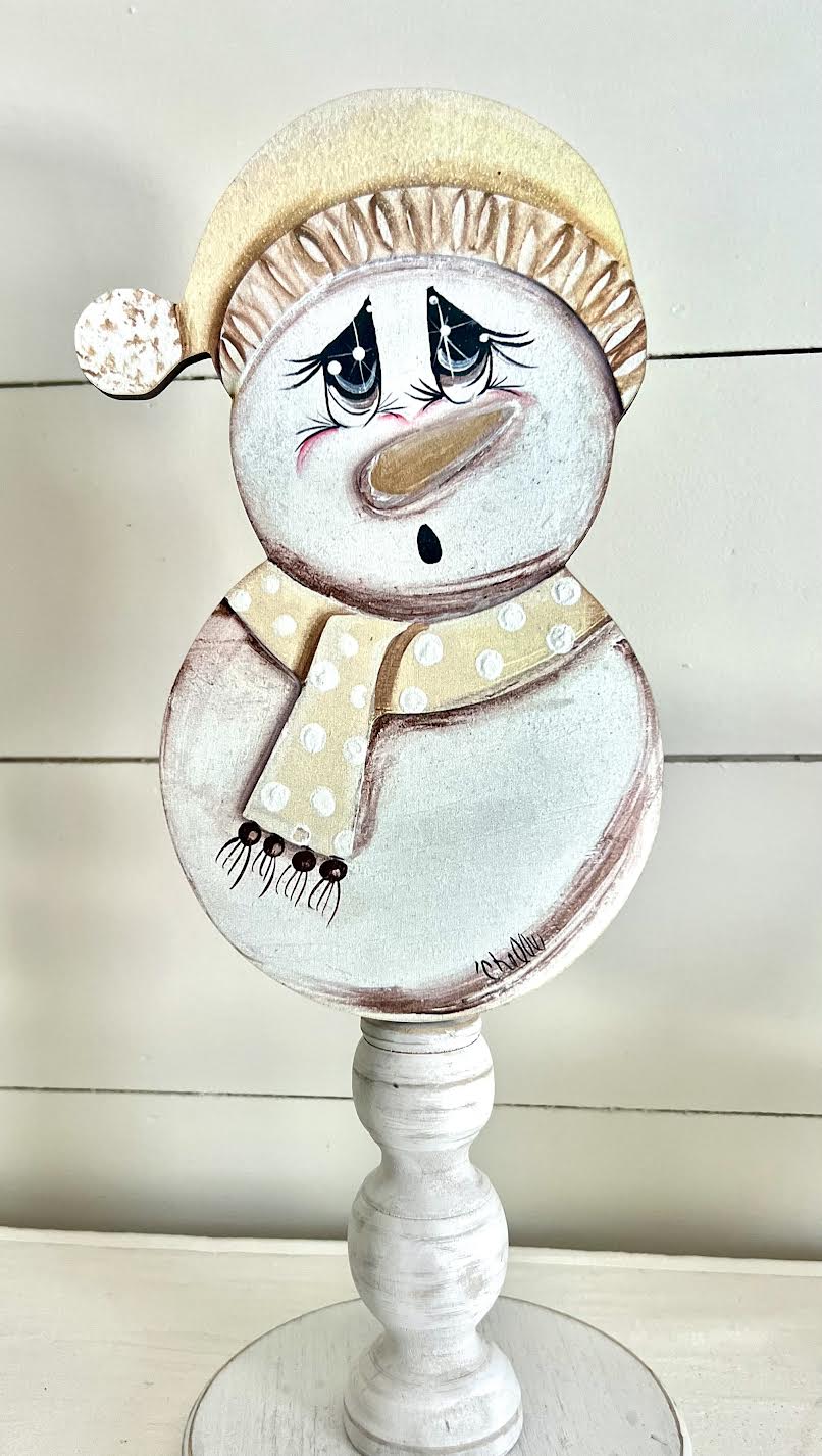 Seasonal & Everyday Toppers:  Snowman