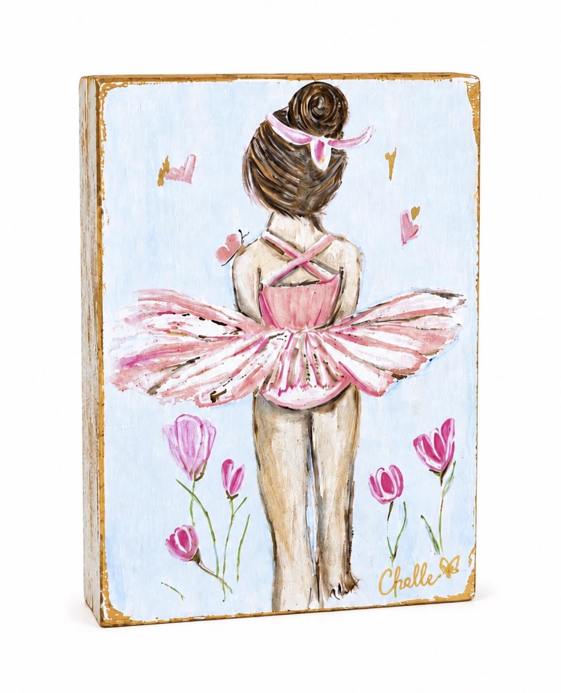 Decorative Blocks: Ballerina