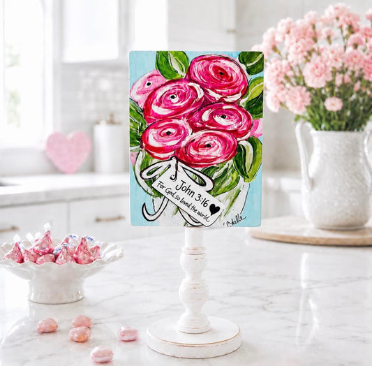 Seasonal & Everyday Toppers: For God So Loved the World
