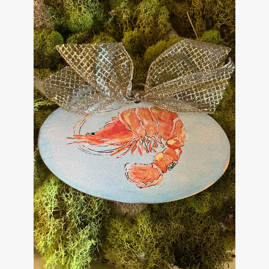 Christmas Ornament; Shrimp