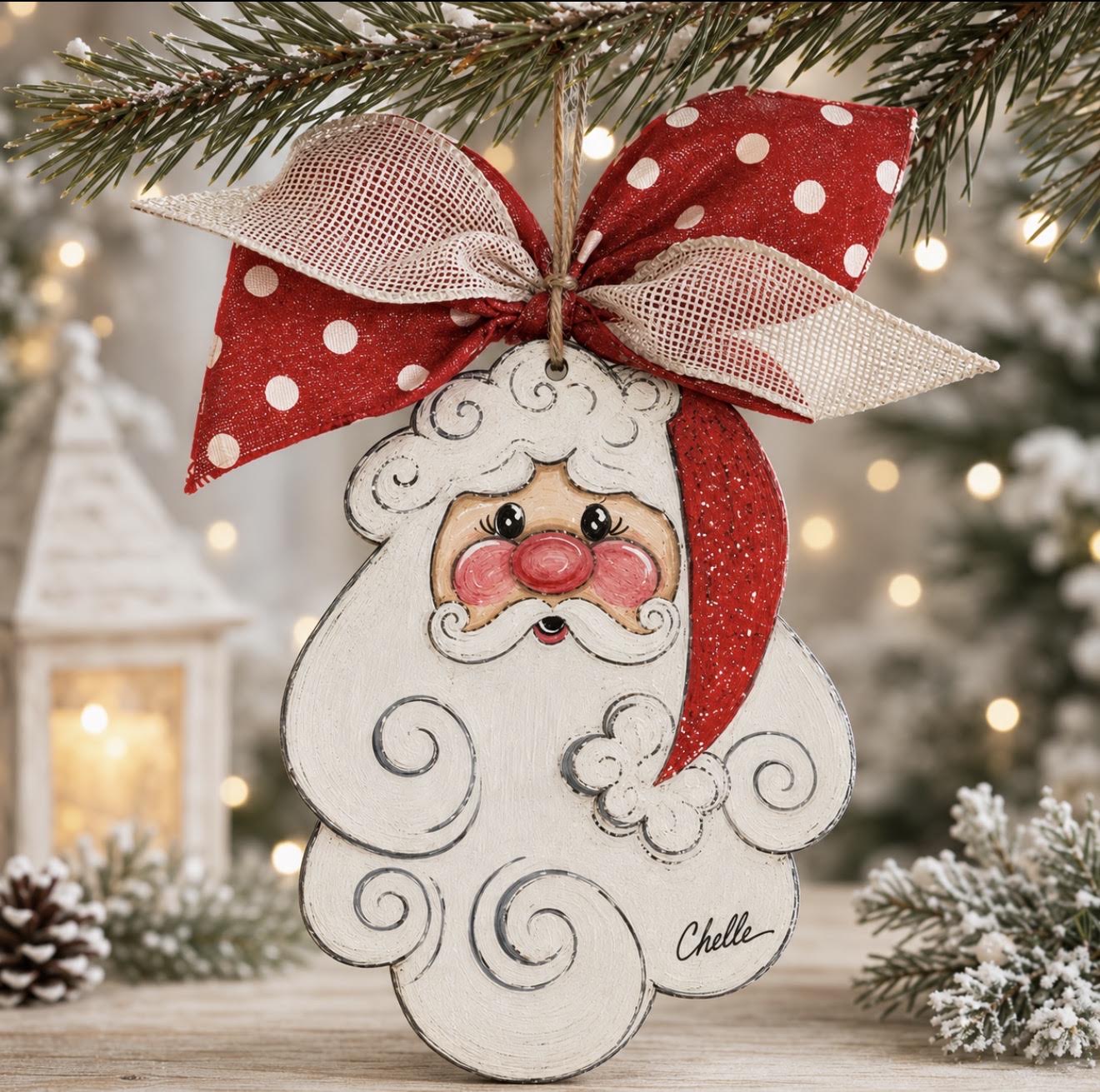 Christmas Ornament: Santa
