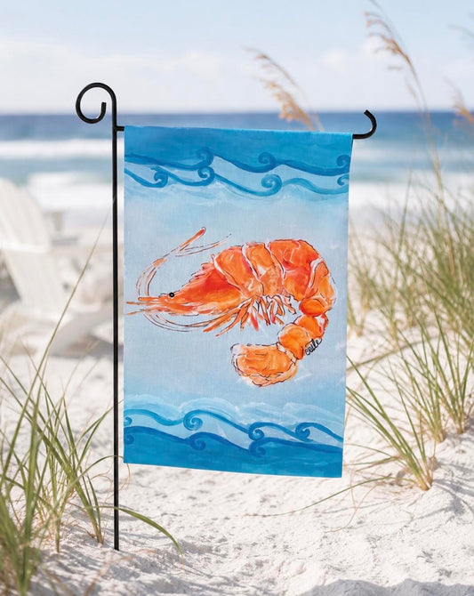 Garden Flag: Shrimp