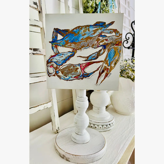 Seasonal & Everyday Toppers: Crab - Square