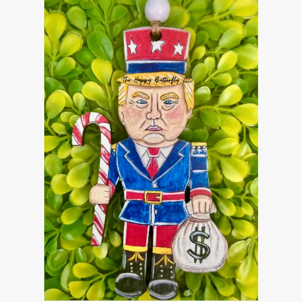 Christmas Ornament: President Trump Nutcracker
