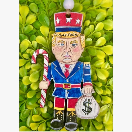 Christmas Ornament: President Trump Nutcracker