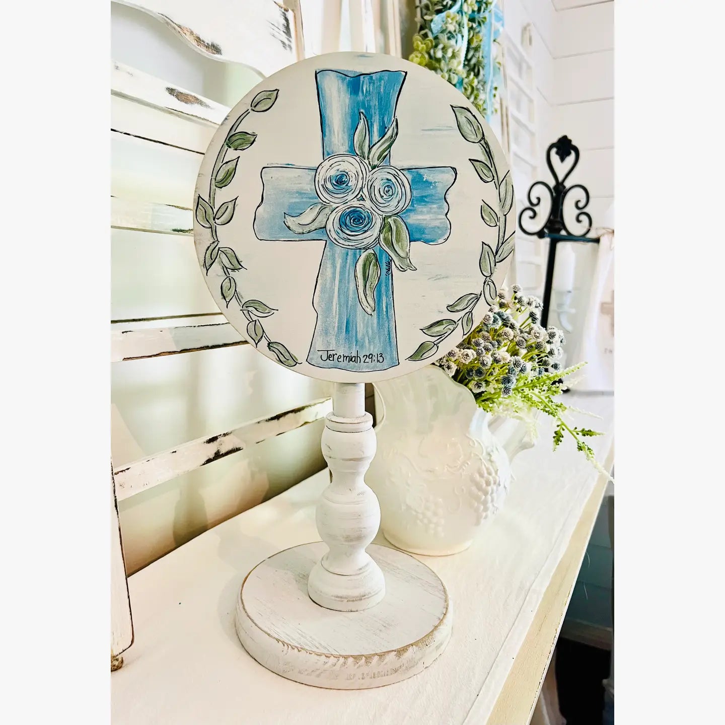 Seasonal & Everyday Toppers: Jeremiah 29:13 Cross