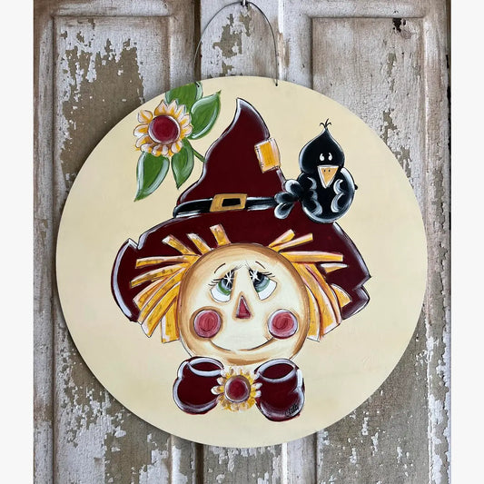 Door Hanger: Fall, Jackson Sage, Scarecrow