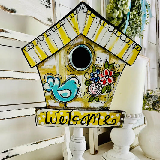 Seasonal & Everyday Toppers: Custom Birdhouse Topper