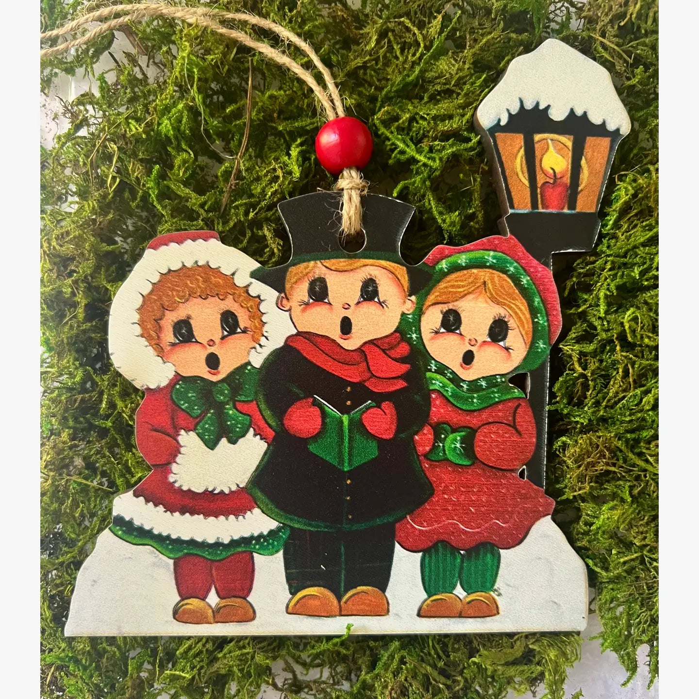 Christmas Ornament: Vintage Carolers
