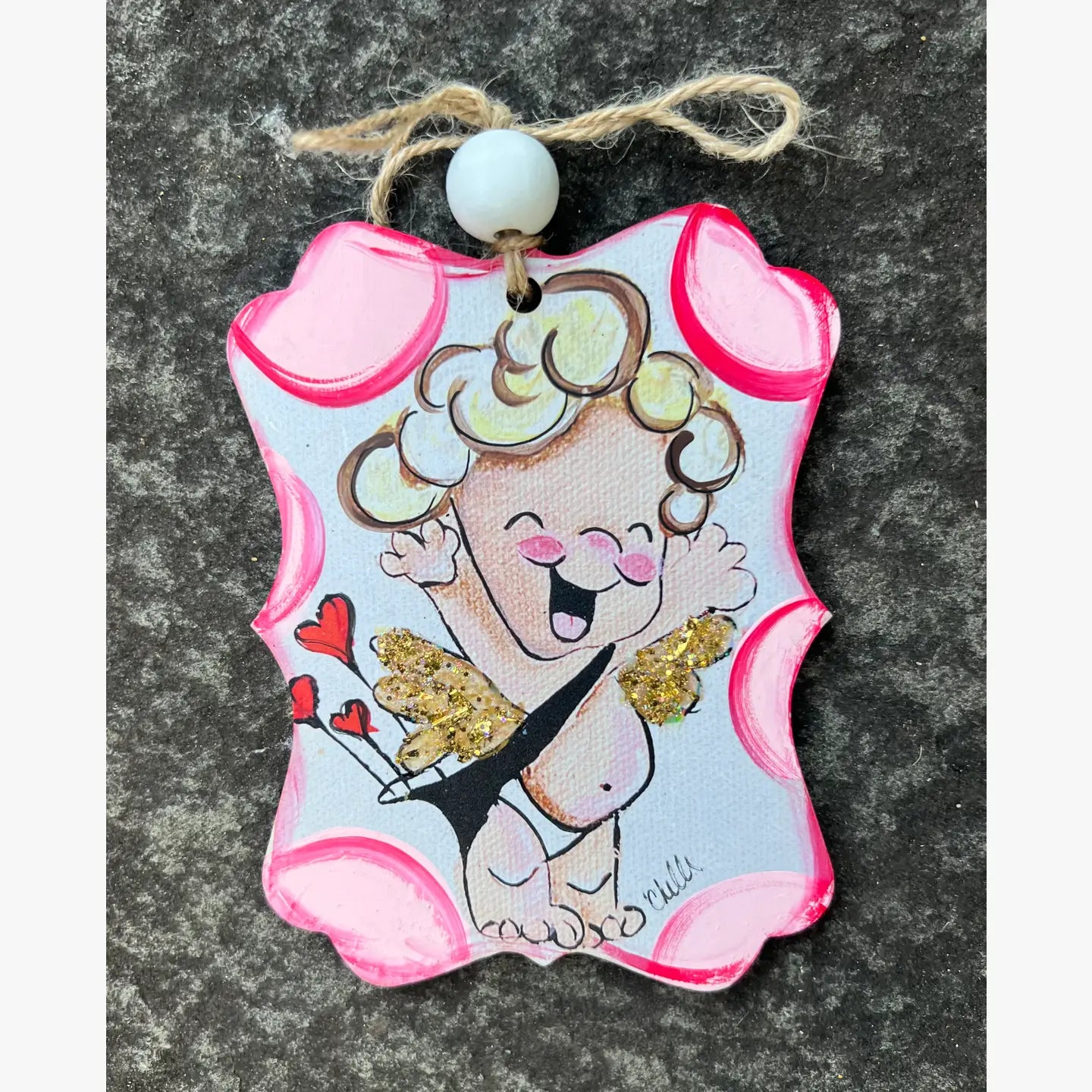 Valentine's Ornament & Wreath Attachments: Andy Arrow