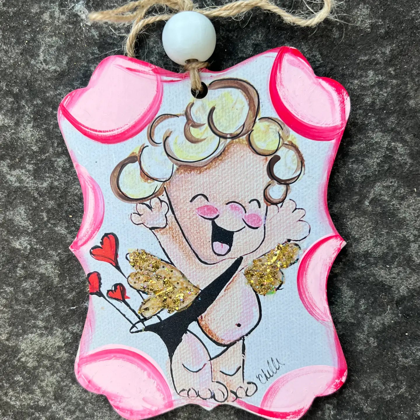 Valentine's Ornament & Wreath Attachments: Andy Arrow