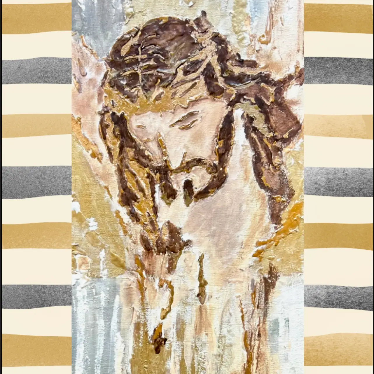 Garden Flag; Jesus on the Cross