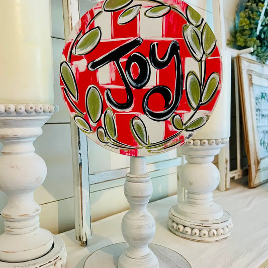 Seasonal & Everyday Toppers:  Joy