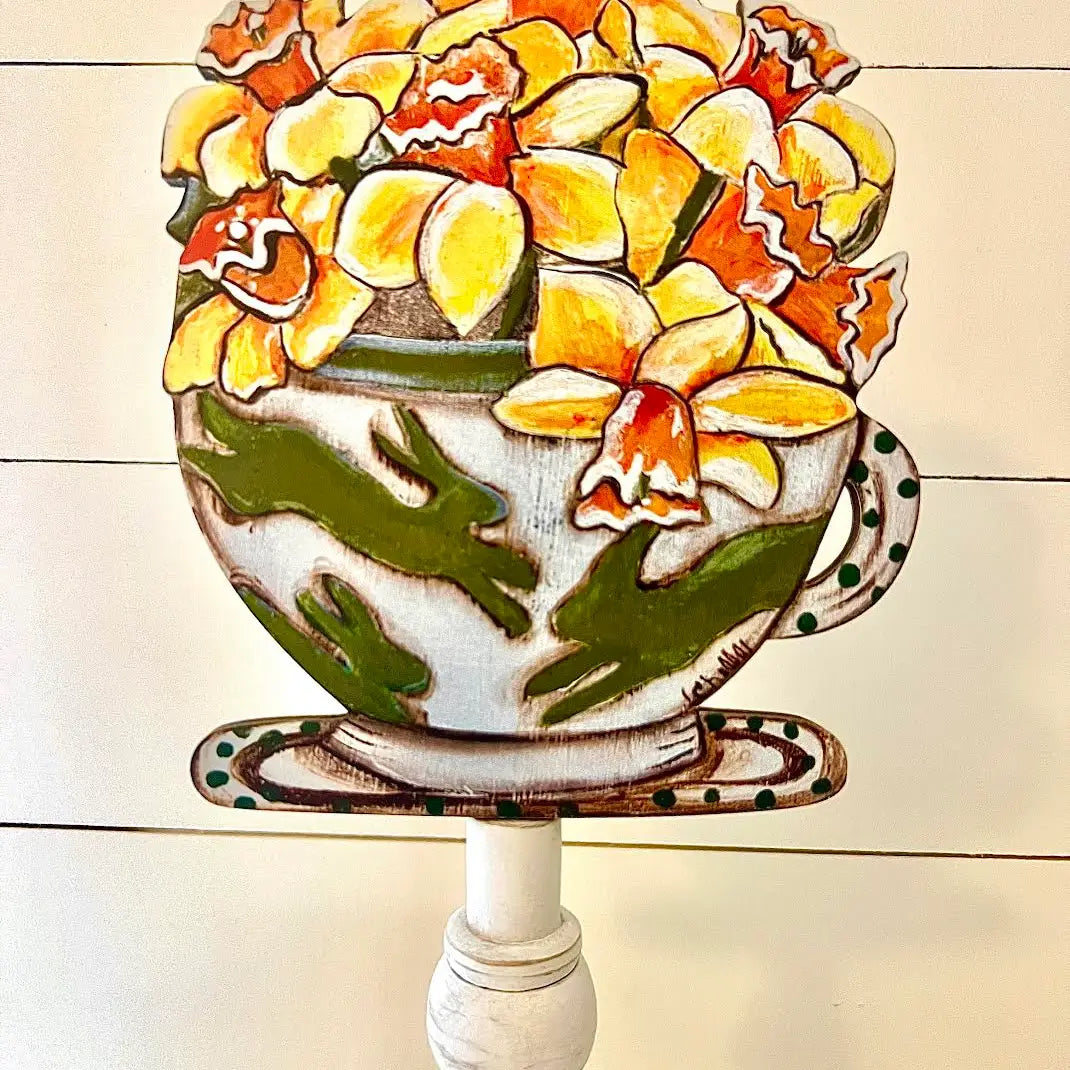 Seasonal & Everyday Toppers: Daffodils